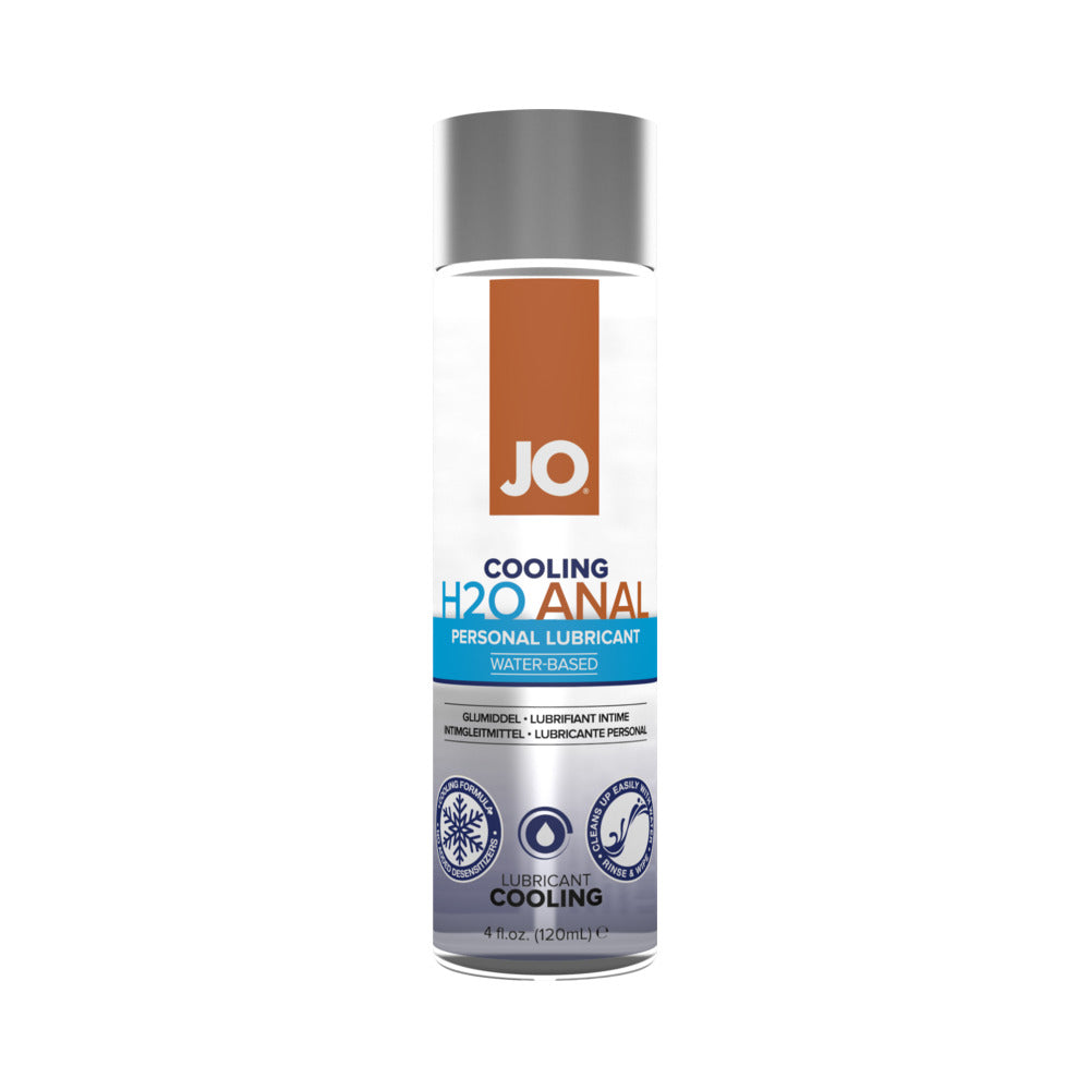 JO H2O Anal - Cooling - Lubricant (Water-Based) 4 oz. / 120 ml
